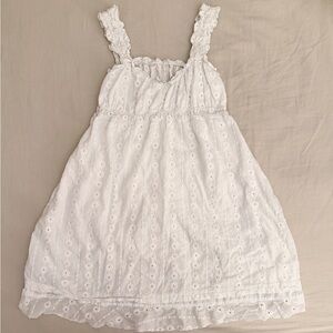 White Eyelet Sundress